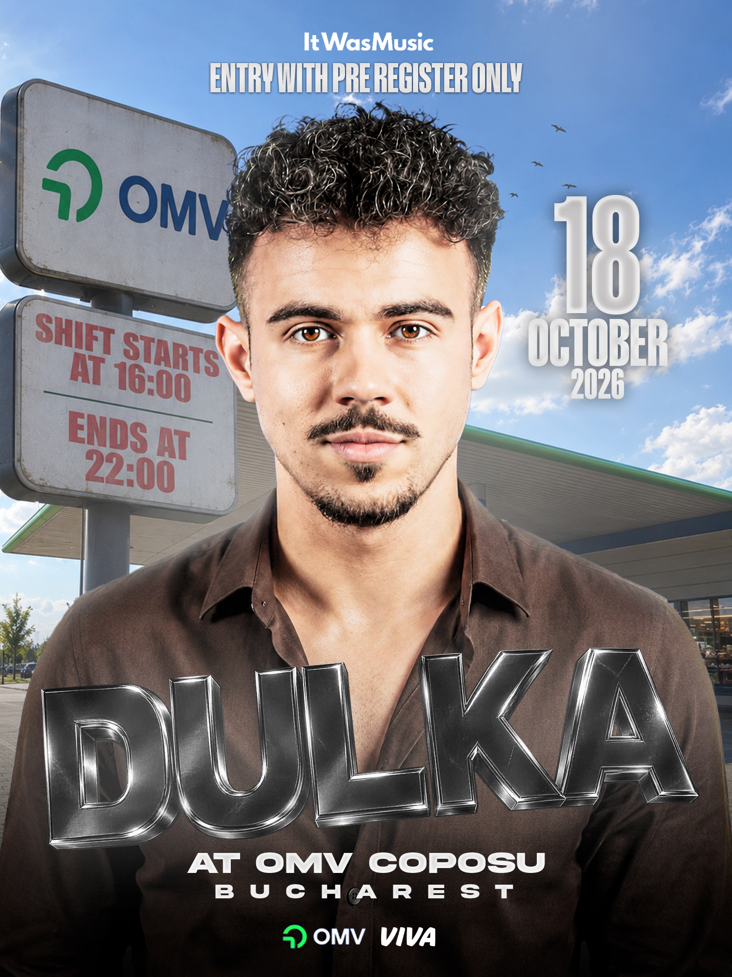Afișul evenimentului It Was Music × OMV